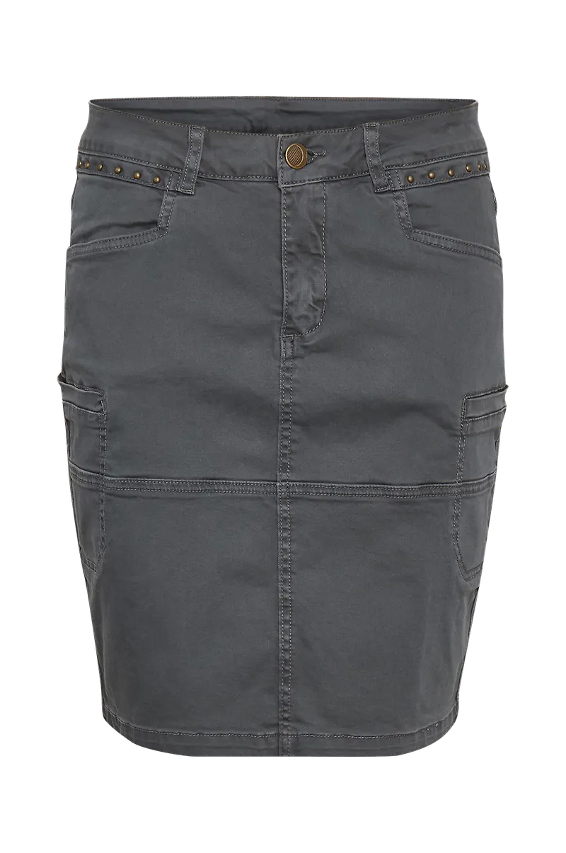 Culture - Kjol cuAlba Skirt - Grå