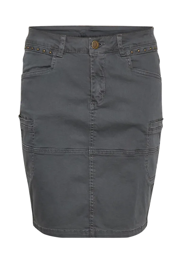 Culture - Kjol cuAlba Skirt - Grå