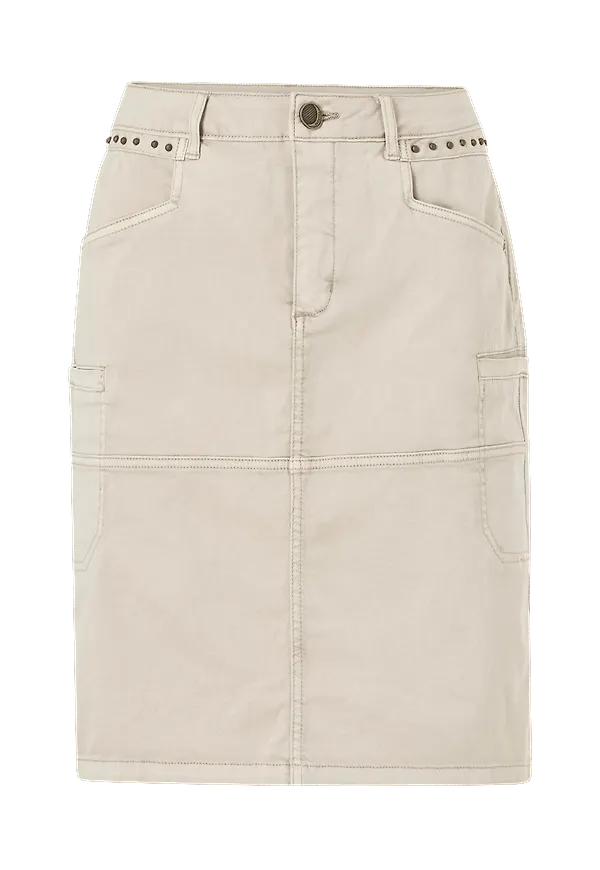 Culture - Kjol cuAlba Skirt - Grå