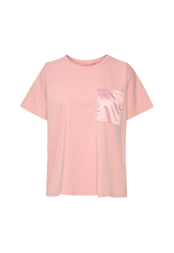 Culture - Topp cuBeerte T-Shirt - Rosa