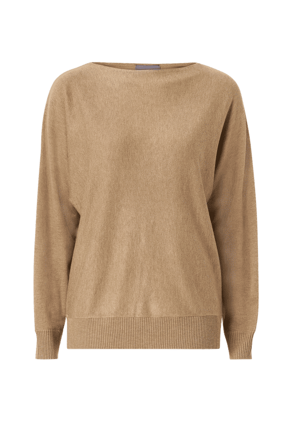 Culture - Tröja cuAnnemarie Batwing Jumper - Brun