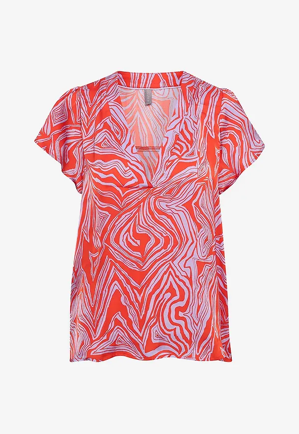 Culture - Blus cuVilma SS Blouse - Orange