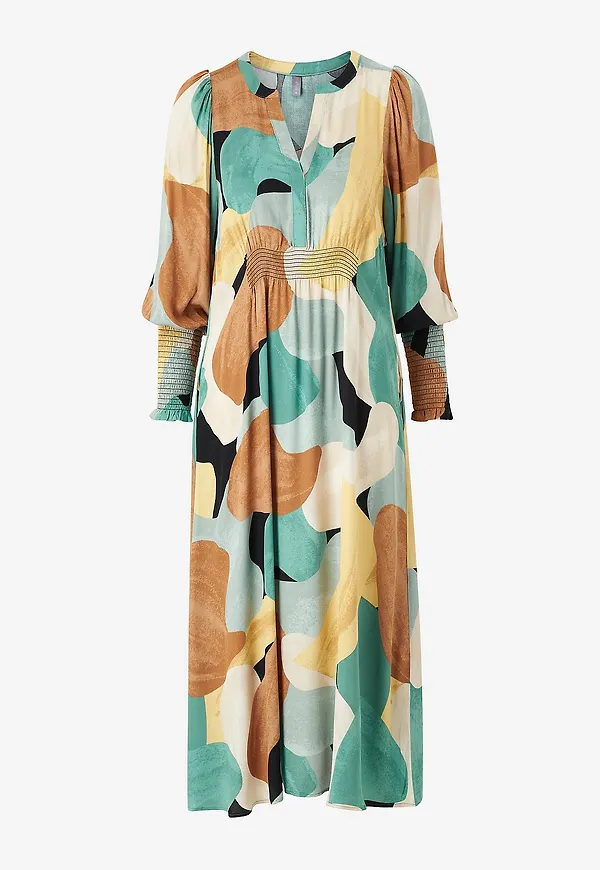 Culture - Klänning cuDana Long Dress - Grön