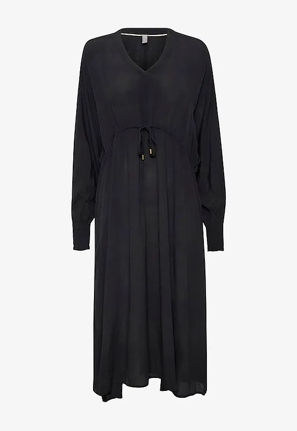 Culture - Klänning cuDebbie Long Dress - Svart
