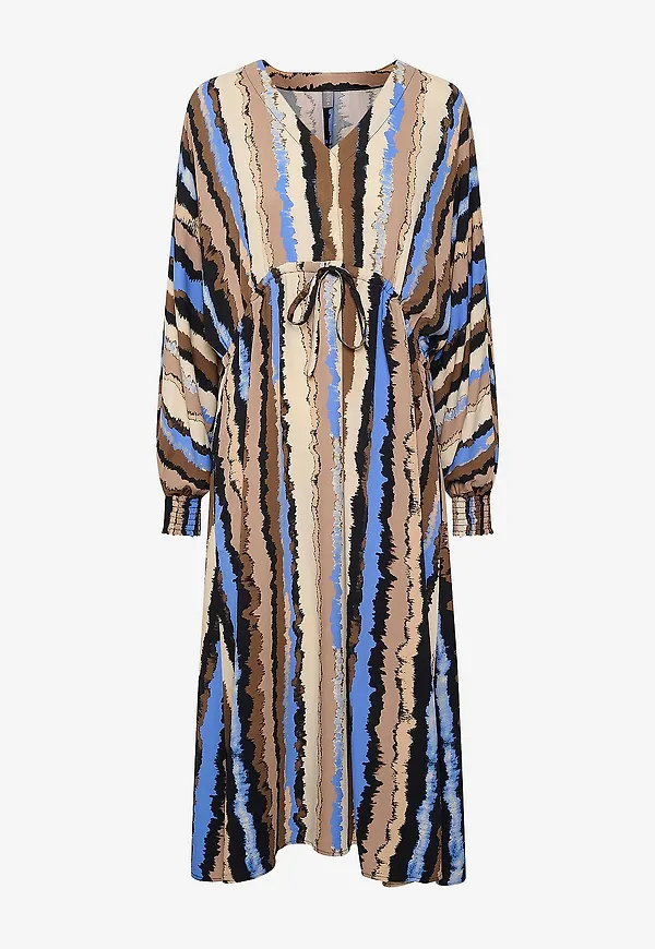 Culture - Klänning cuTiana Long Dress - Flerfärgad