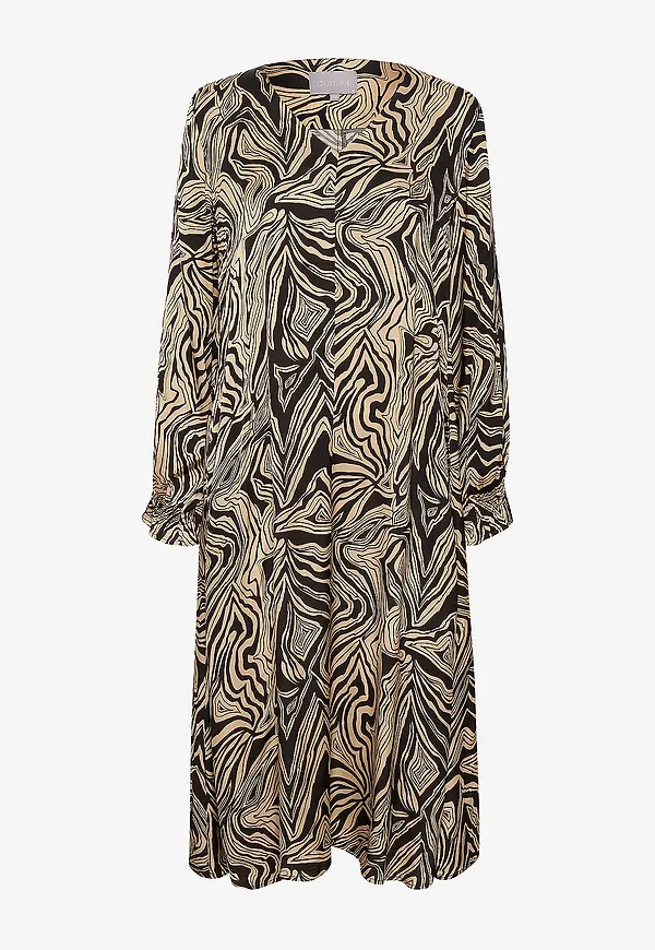 Culture - Klänning cuVilma Long Dress - Svart