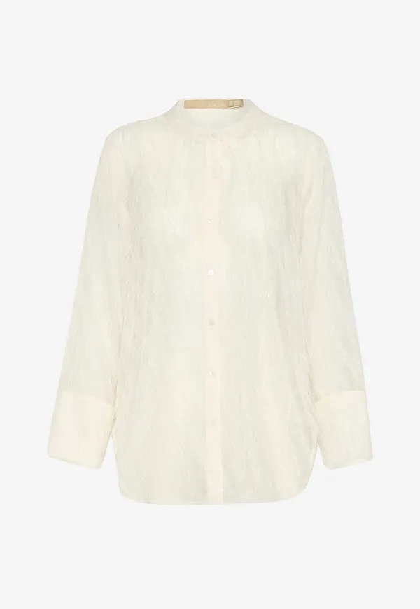 Culture - Skjorta cuPatty Shirt - Vit
