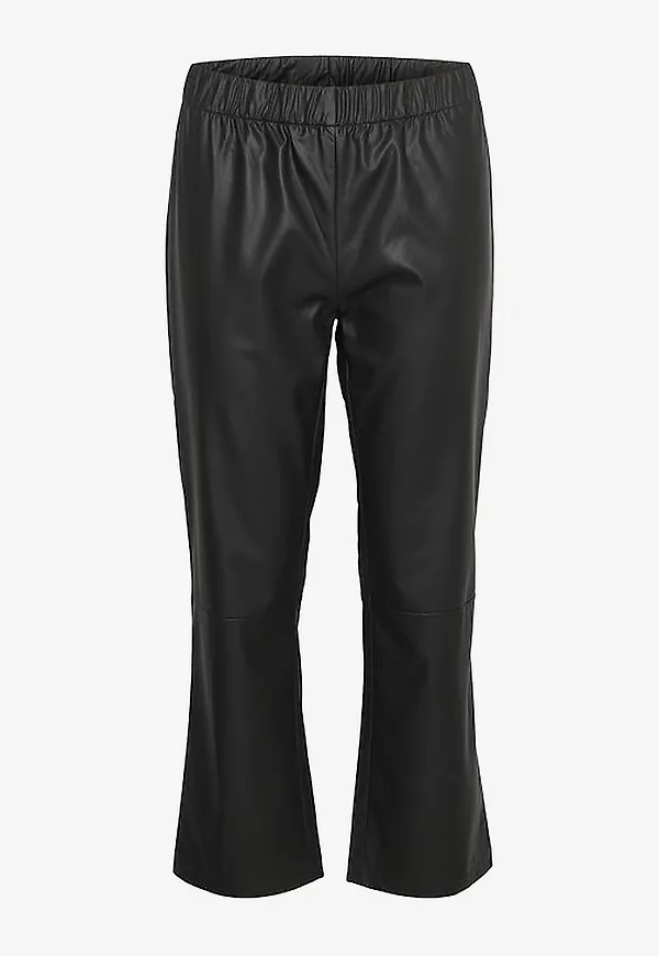 Culture - Byxor cuCassandra Straight Pants - Svart