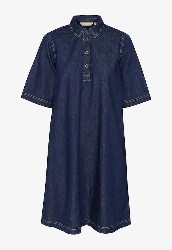 Culture - Denimklänning cuWinnie Arpa Dress - Blå