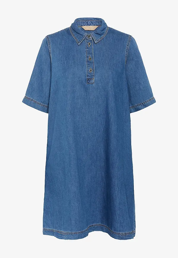 Culture - Denimklänning cuWinnie Arpa Dress - Blå