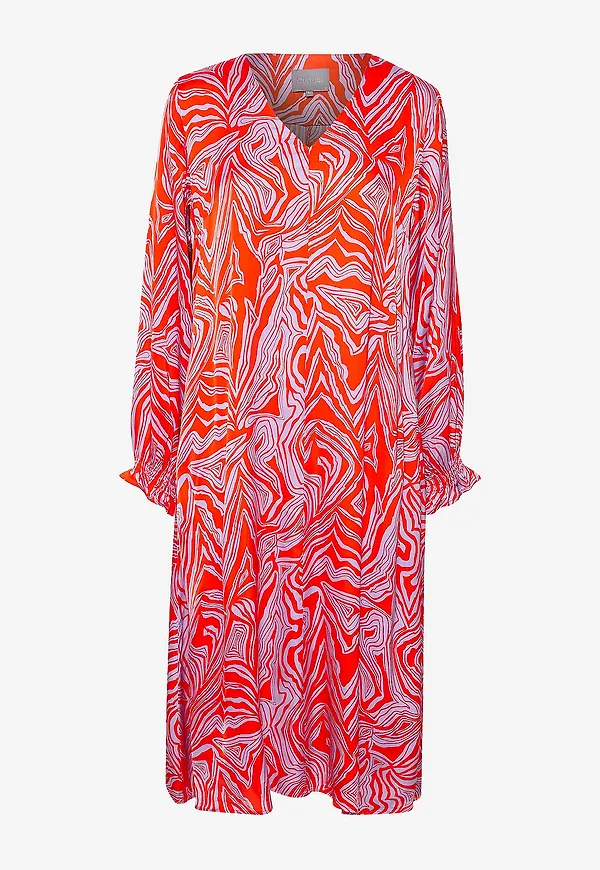 Culture - Klänning cuVilma Long Dress - Orange