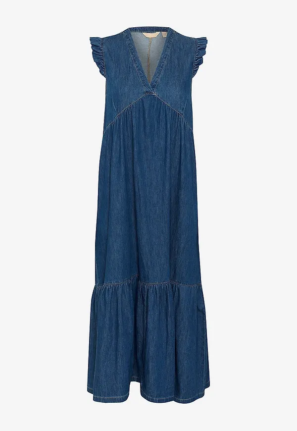 Culture - Maxiklänning cuBerteline Arpa Dress - Blå
