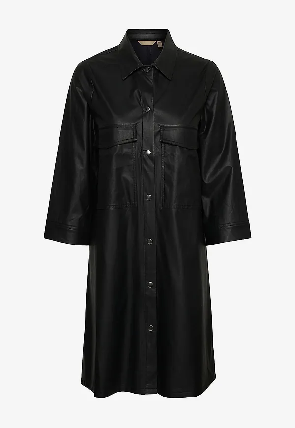 Culture - Skjortklänning cuAlto Cassandra Dress - Svart