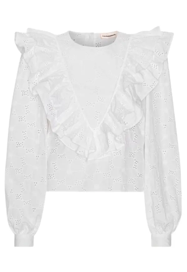 Custommade Blouses Vit, Dam