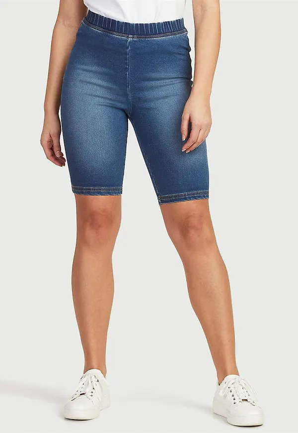 Cykelbyxa i denim Olga