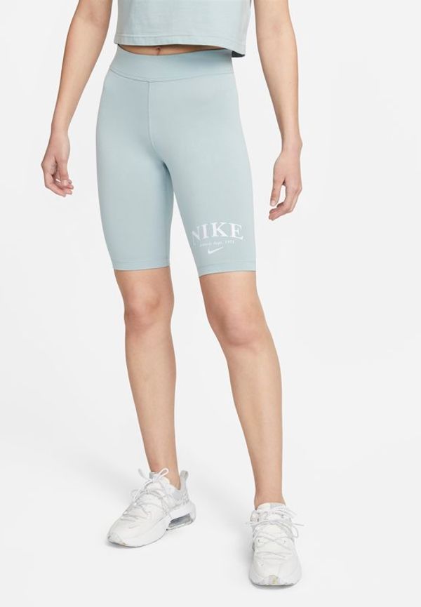 Cykelshorts Nike Sportswear med medelhög midja för kvinnor - Grå
