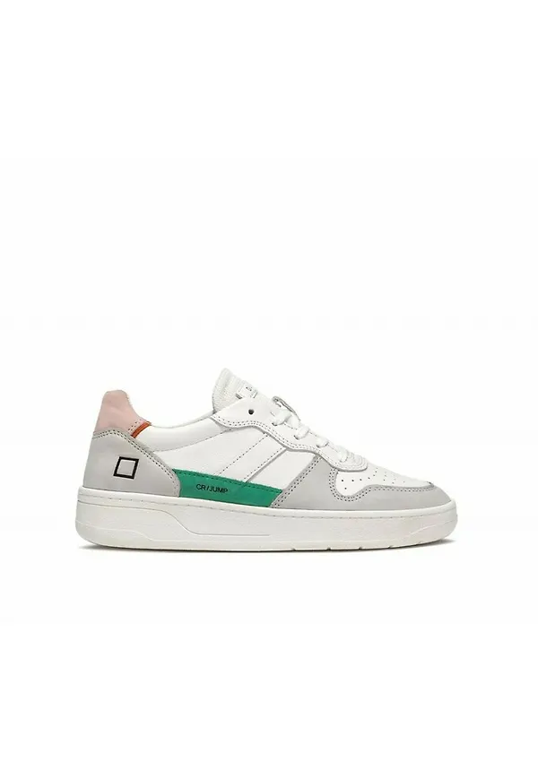D.a.t.e. Sneakers Court POP Vit, Dam