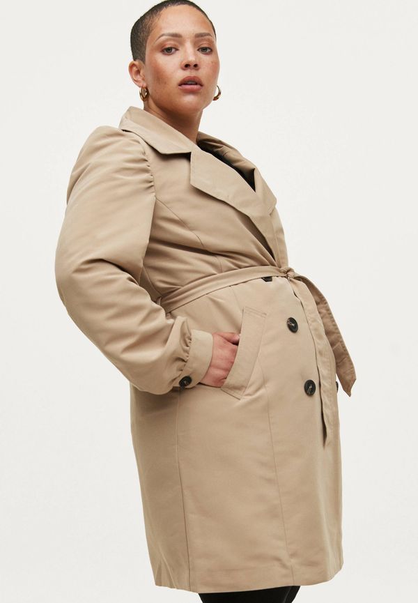 Zizzi - Kappa mLoulou L/S Coat - Natur