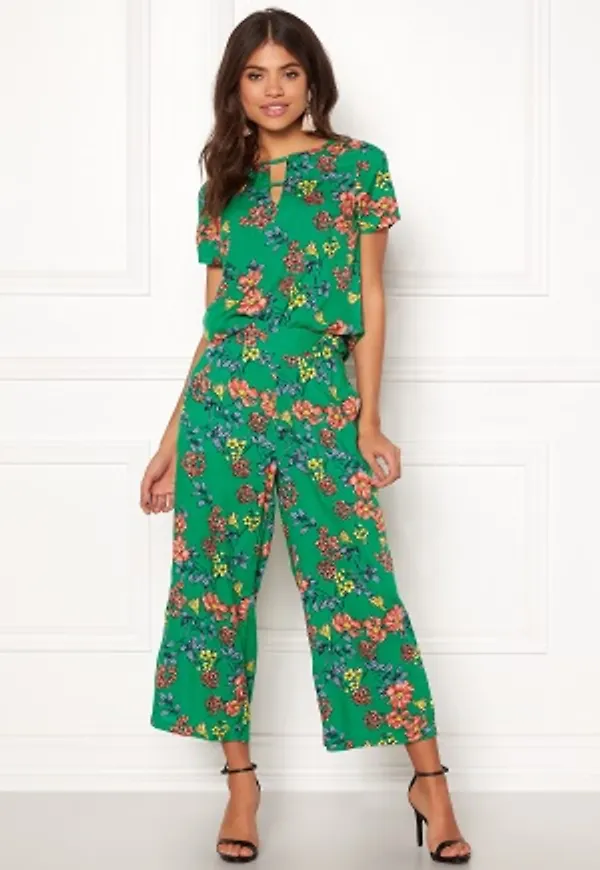 Happy Holly Addy wide pants Green / Patterned 32/34