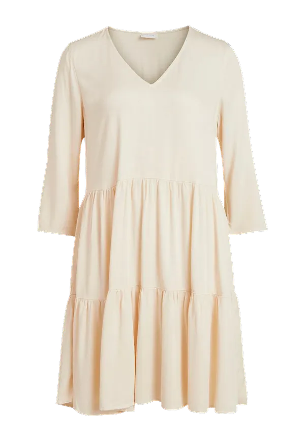 Vila - Klänning viFanza 3/4 Denim Dress - Natur