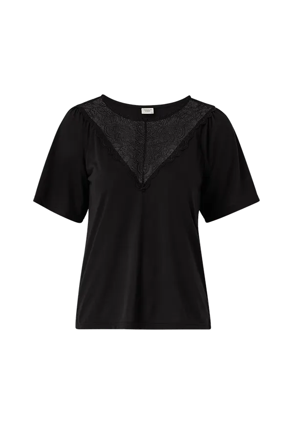 JDY - Topp jdyElena S/S Top - Svart