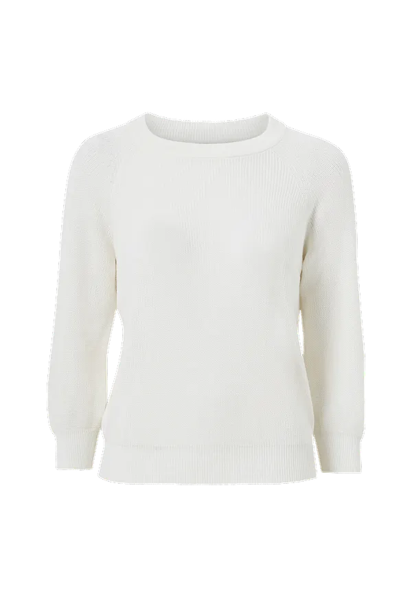 Vero Moda - Tröja vmNewlex Sun 3/4 Blouse - Vit