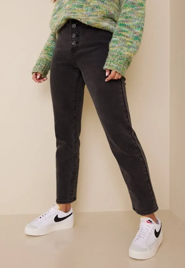 Only Onlemily Hw St Button Ak BJ859 Noos High waisted jeans
