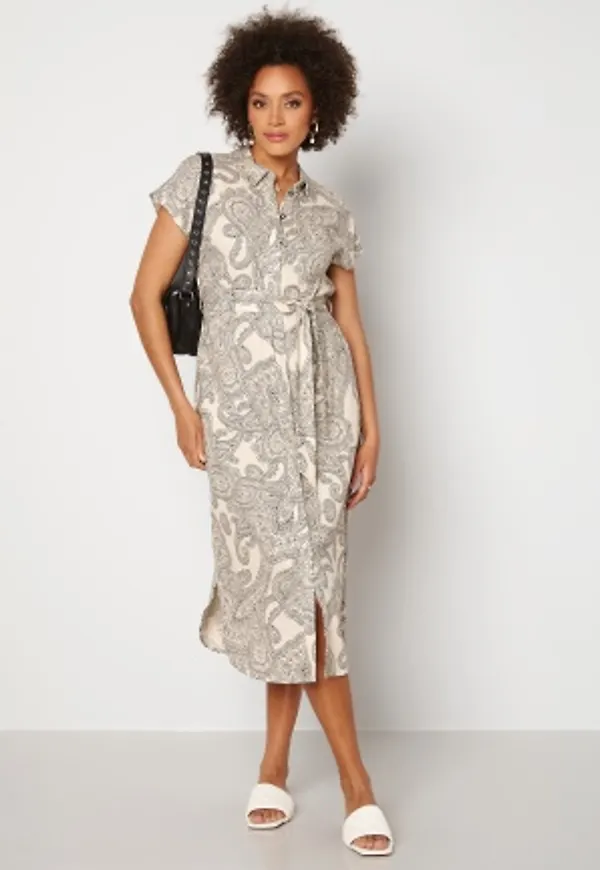 Object Collectors Item Adilla S/S Dress Sandshell AOP 36