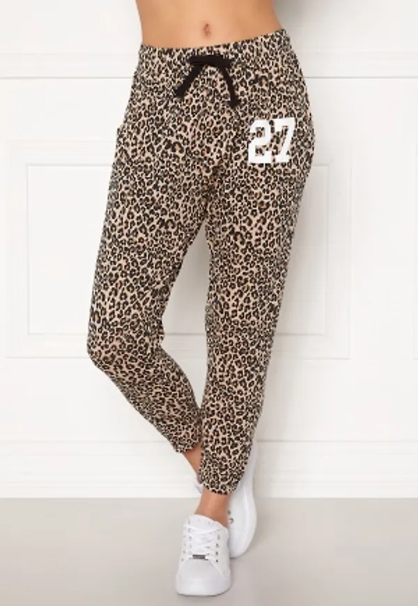 Happy Holly Carolyn pants White / Leopard / Black 52/54
