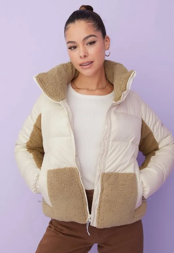 Columbia Leadbetter Point Sherpa Dunjackor