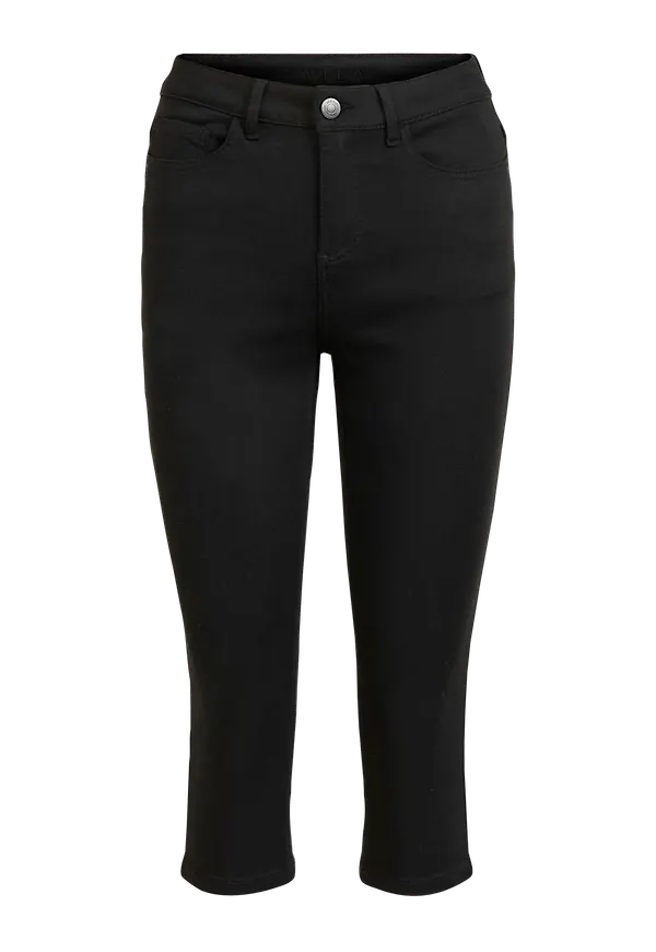 Vila - Jeans viStay Capri - Svart
