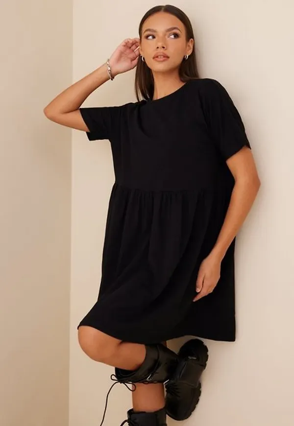 Noisy May Nmkerry S/S Short Dress Bg Noos Loose fit dresses Black
