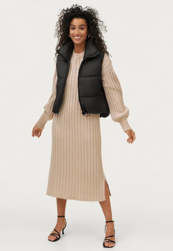 Gina Tricot - Väst Simone Puffer Vest - Svart