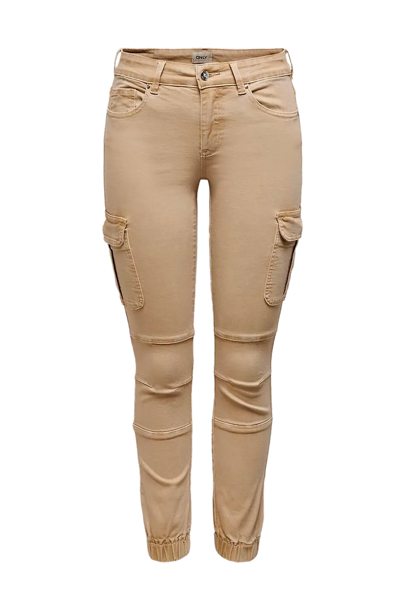 Only - Byxor onlMissouri Reg Ankle Cargo Pant Skinny - Brun