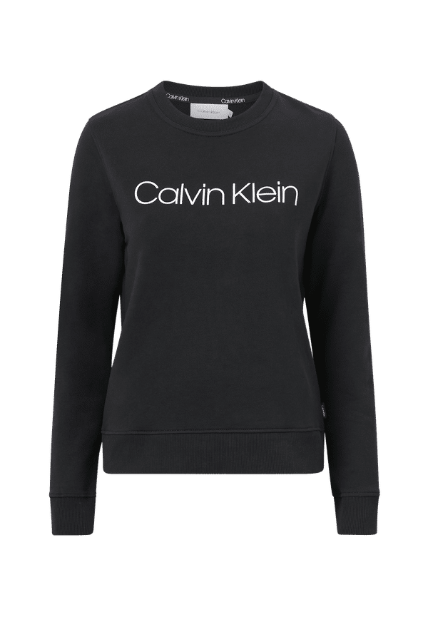 Calvin Klein - Sweatshirt Core Logo LS - Svart
