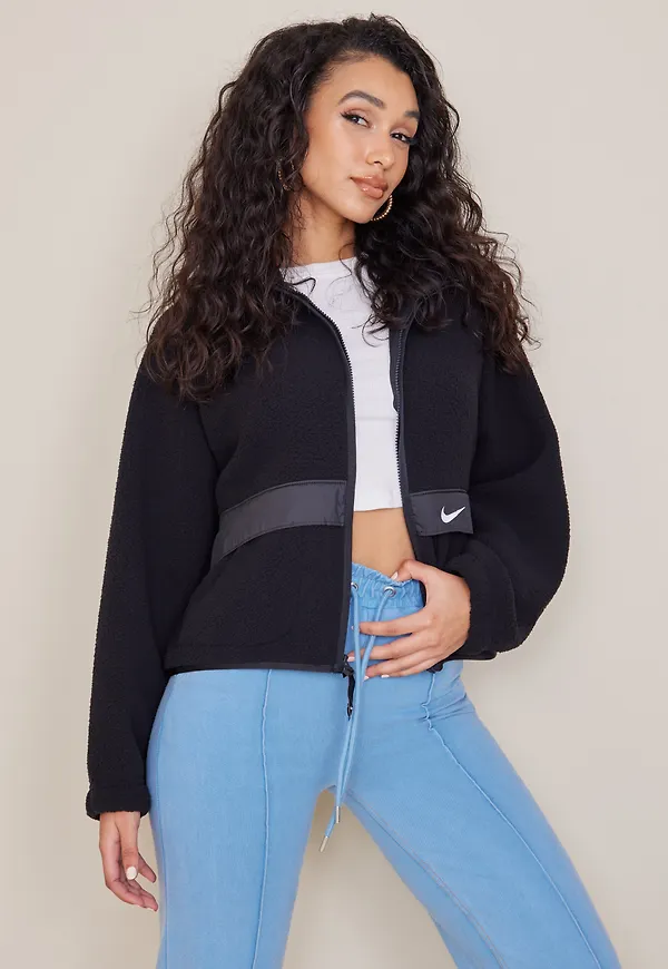 Nike - Övriga Jackor - W Nsw Essntl Shrpa Jkt - Jackor