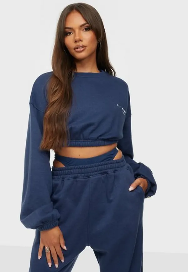 Public Desire Amber Gill Crop Sweatshirt Co-Ord Sweatshirts