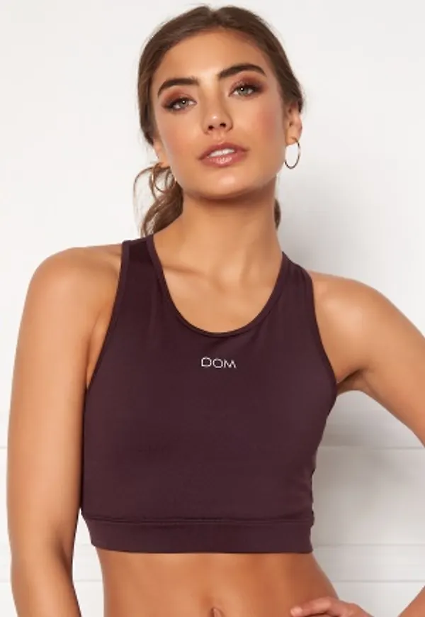Drop of Mindfulness Norah Sports Bra Brown Raisin XS