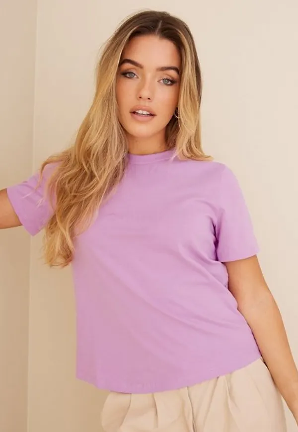 Y.A.S Yassarita Ss O-Neck Tee S. Noos T-shirts Orchid