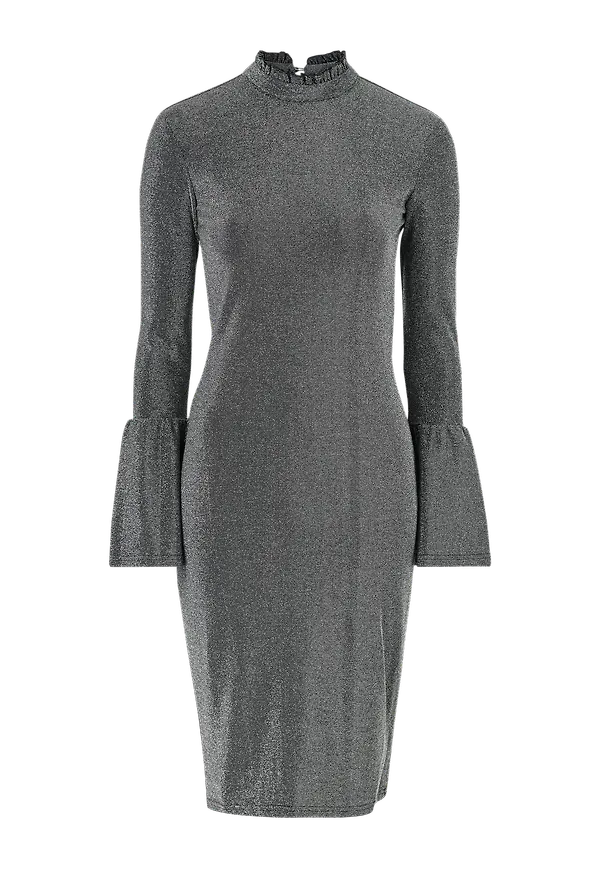 Y.A.S - Klänning Jennifer LS Dress - Svart