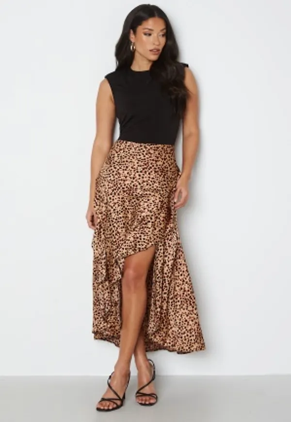 AX Paris Animal Print Dress Black/Animal S (UK10)