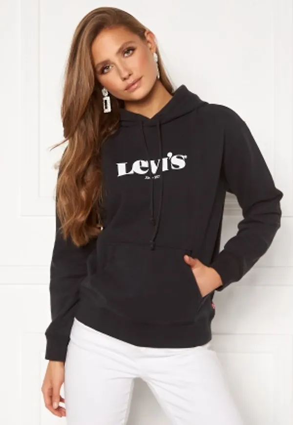 LEVI'S Graphic Standard Hoodie 0004 New Logo Caviar XS
