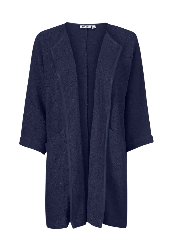 Masai - Cardigan Jarmis Jacket - Blå