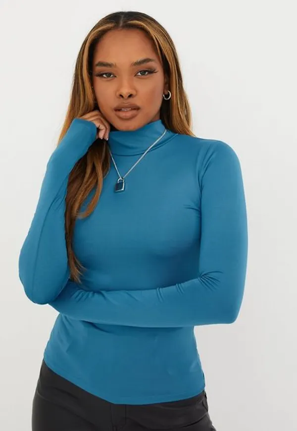NLY Trend Fancy Turtleneck Top Långärmade toppar