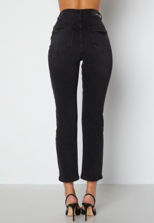 BUBBLEROOM Lana high waist jeans Black denim 40