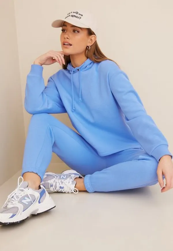 Pieces Pcchilli Ls Hoodie Noos Bc Hoodies Vista Blue