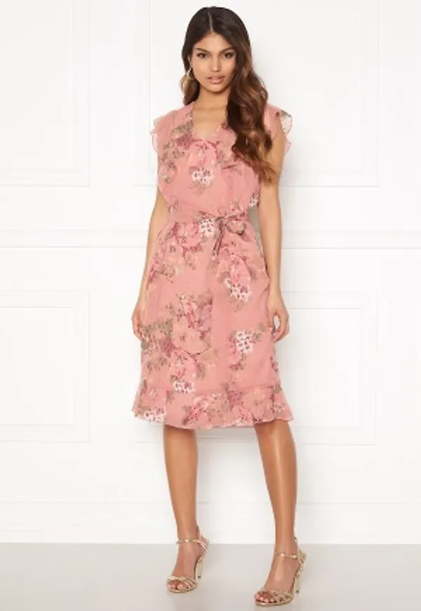 Happy Holly Sally dress Pink / Floral 40/42