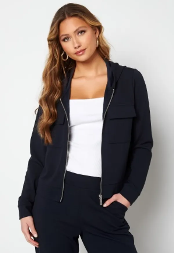 Happy Holly Yasmina Hoody jacket Dark navy 52/54