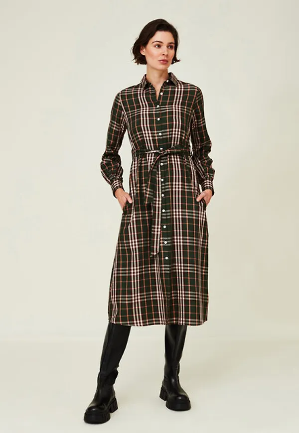 Kaitlyn Lyocell Shirt Dress