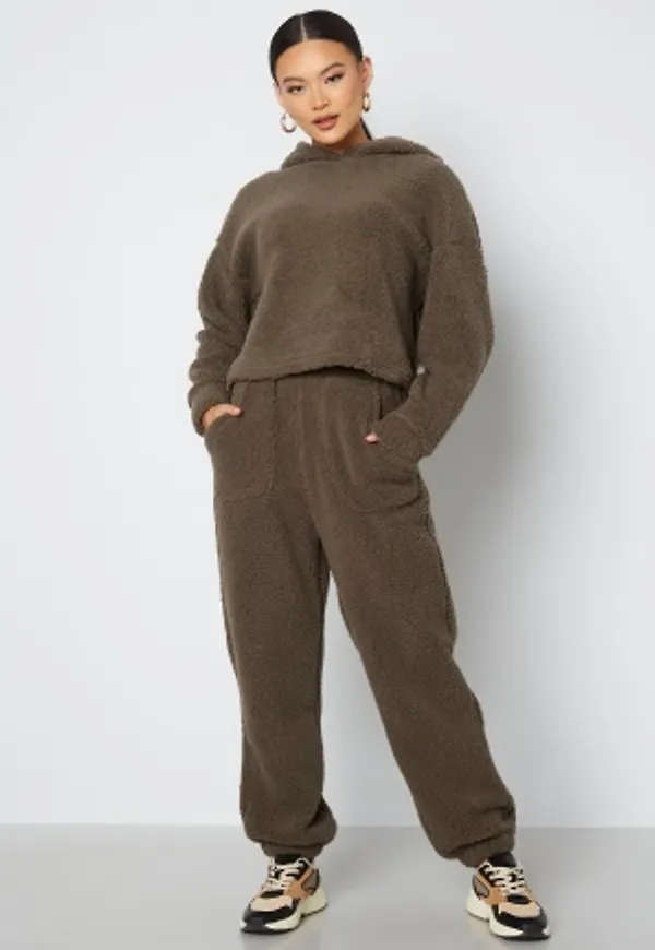 ONLY Robyn Teddy Pant Walnut S/30